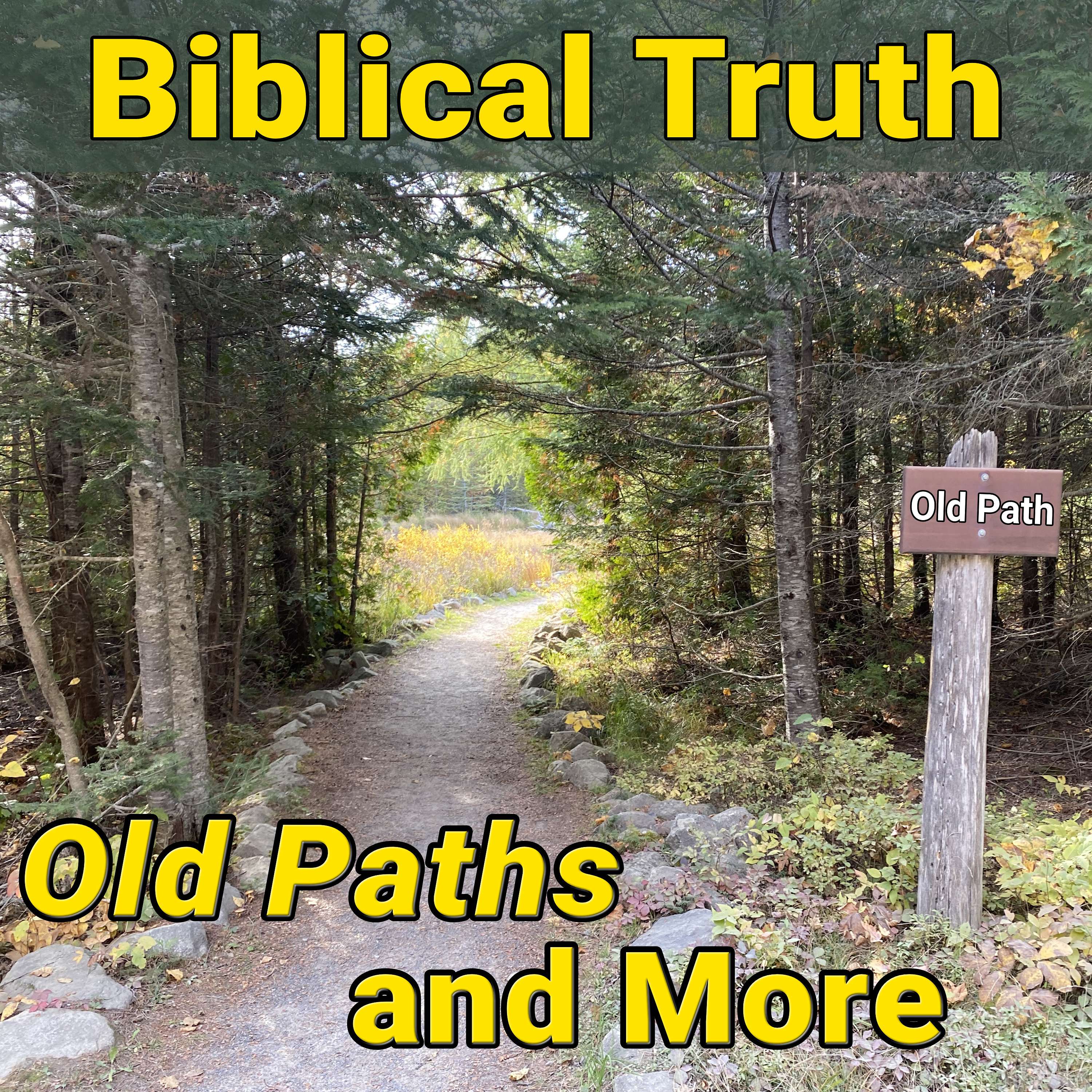 Biblical Truth — Old Paths and More podcast artwork