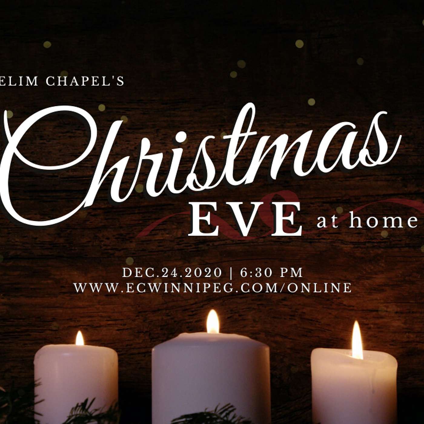 Christmas Eve at Home Sermon 2020