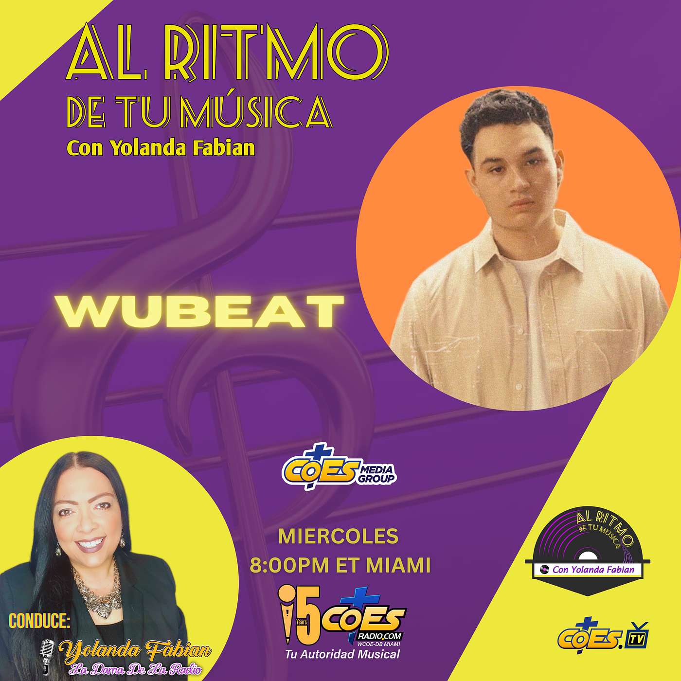 WUBEAT en Al Ritmo de tu Música con Yolanda Fabian