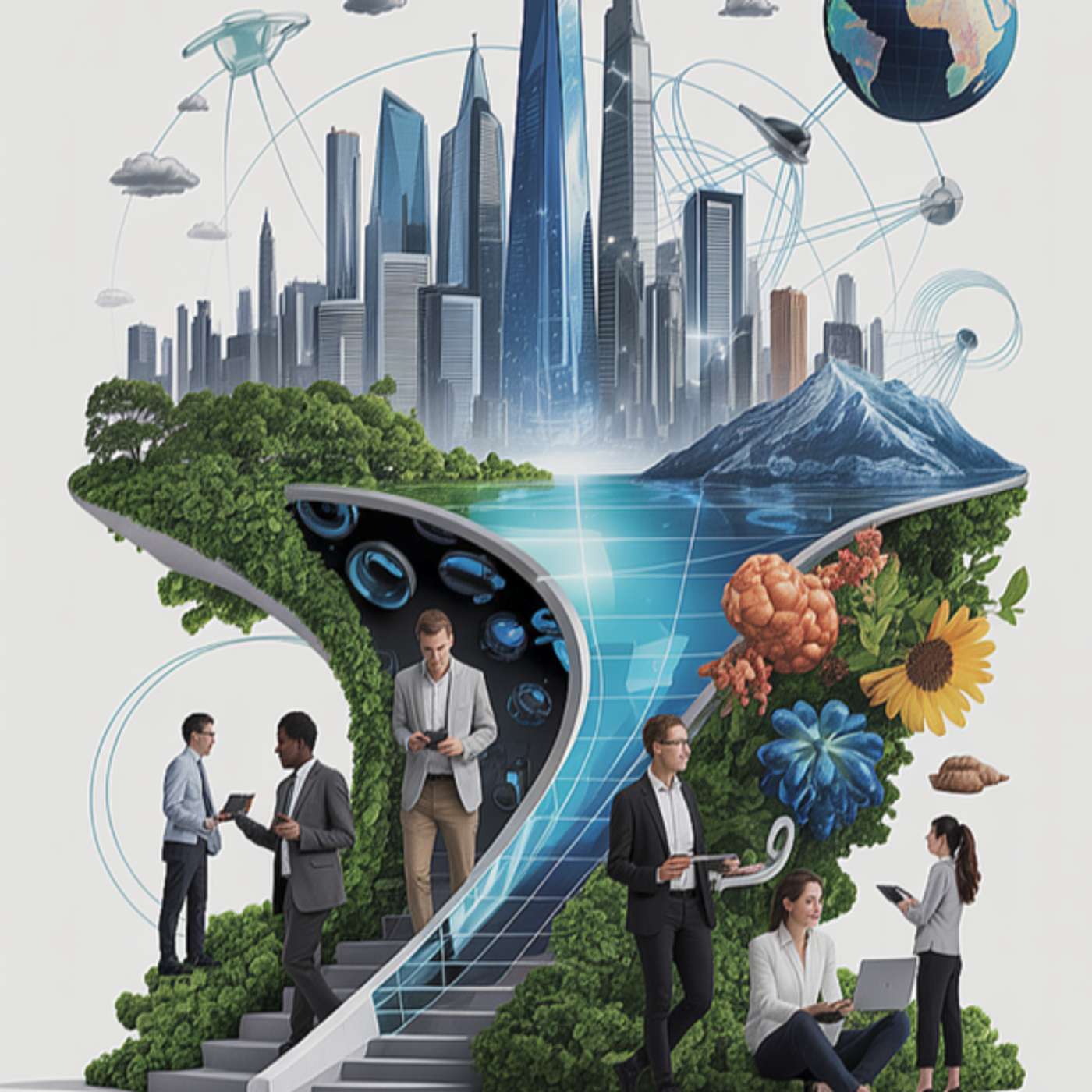 THE UNCHARTED PLAYBOOK. Navigating Tomorrow's Economy with Purpose and Power episode artwork
