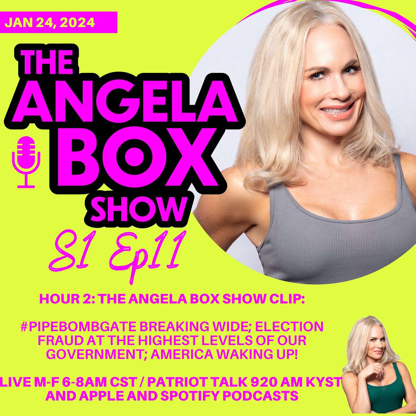 The Angela Box Show Clip - 1.24.24 S1 Ep11 - HOUR 2