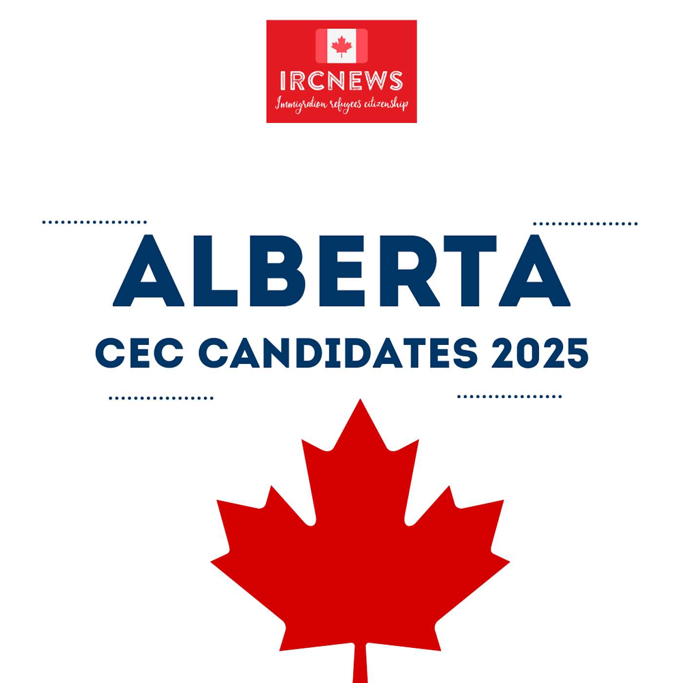 Canada Immigration Total CEC Express Entry Candidate selection for the province of Alberta in 2025 episode artwork