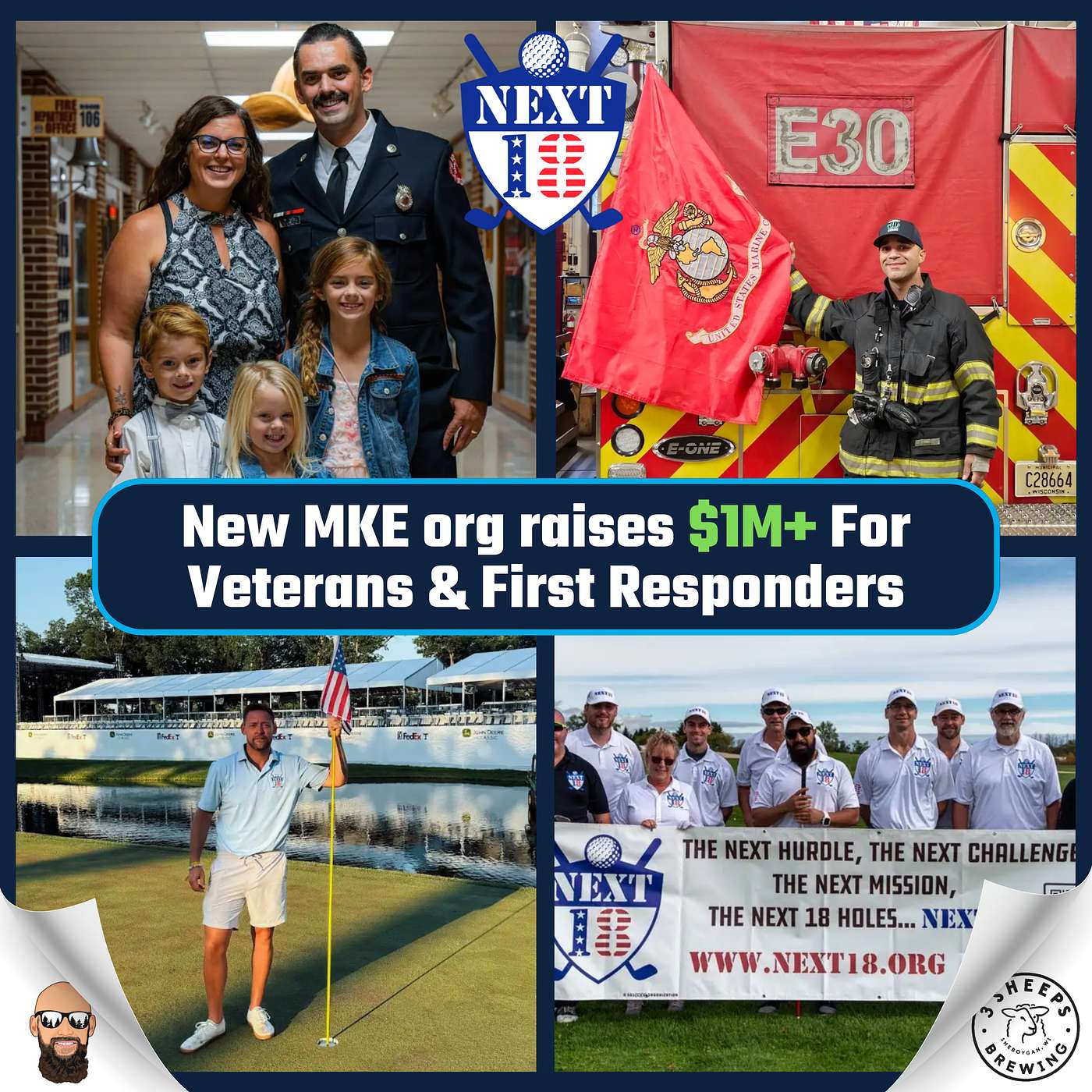 New MKE based org Next 18: Raises over $1M & Helps 374 Vets and First Responders in just 4 years New MKE based org Next 18: Raises over $1M & Helps 374 Vets and First Responders in just 4 years