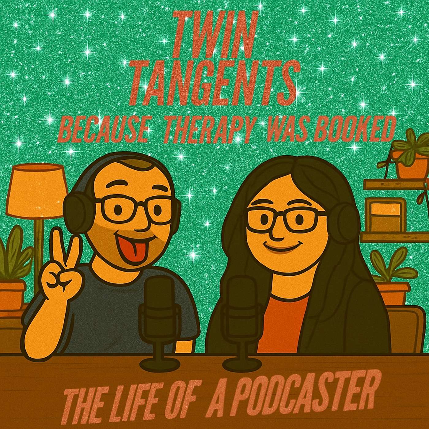 Twin Tangents Because Therapy Was Booked