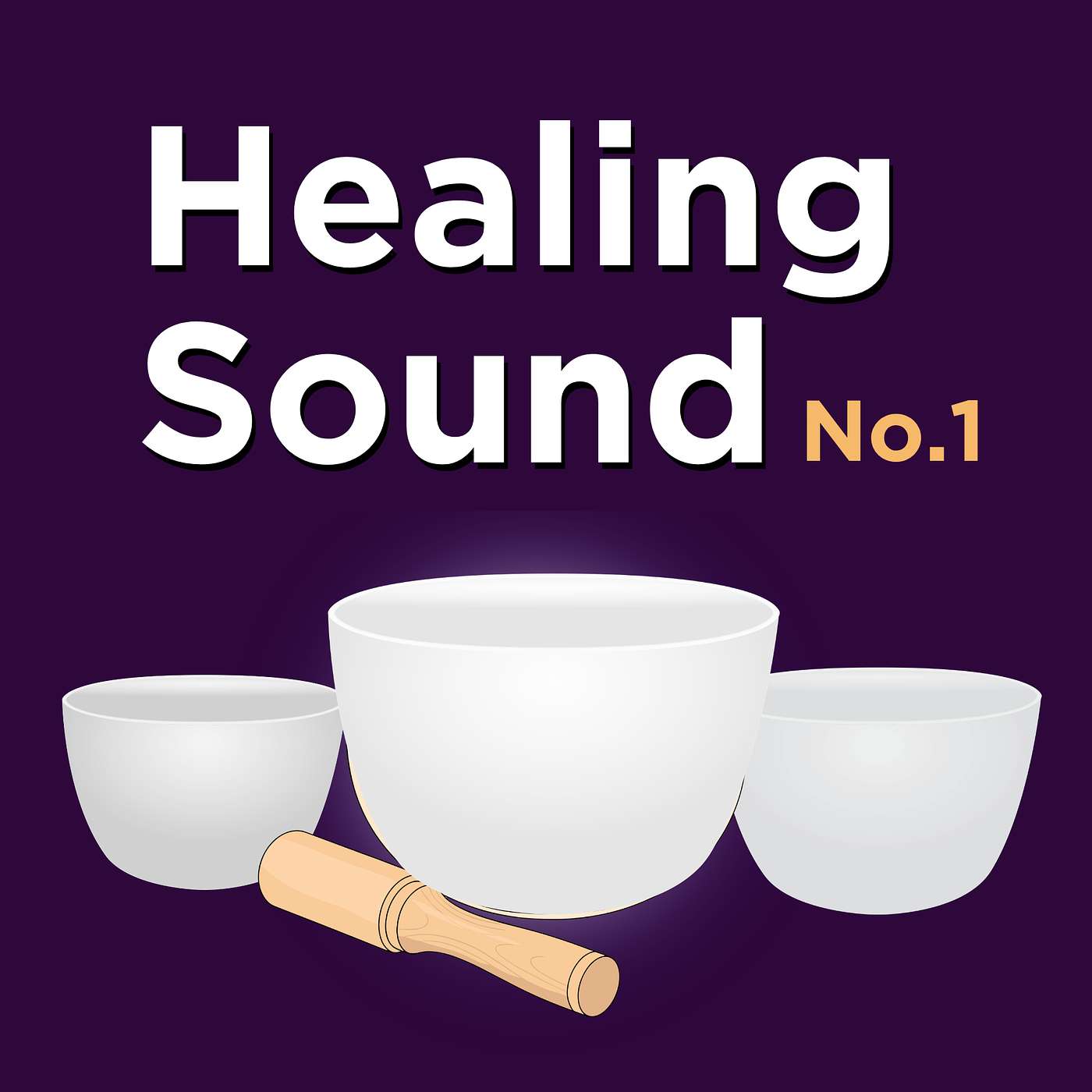 ADHD + ASD RESET - Crystal Singing Bowl LOOP Singular Chime for ADHD Focus + Calm, Healing, Deep Relaxation + Sleep