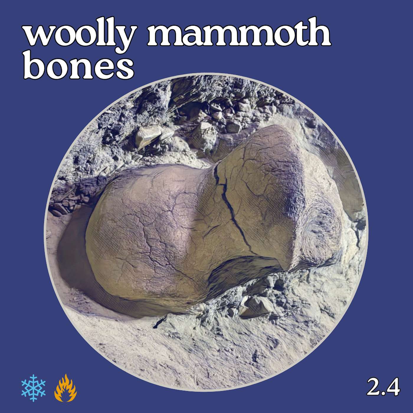 woolly mammoth bones