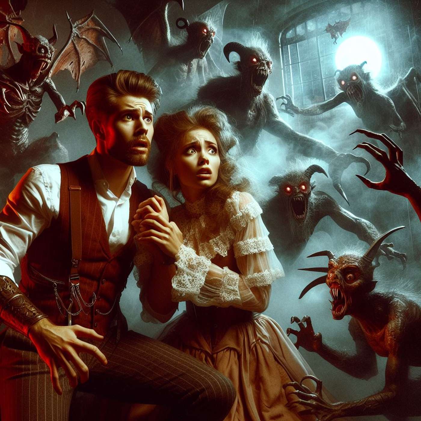 CD38T8 Here Come The Monsters  duet fx3 Nicholas Mazzio Lauren Mazzio The Rain