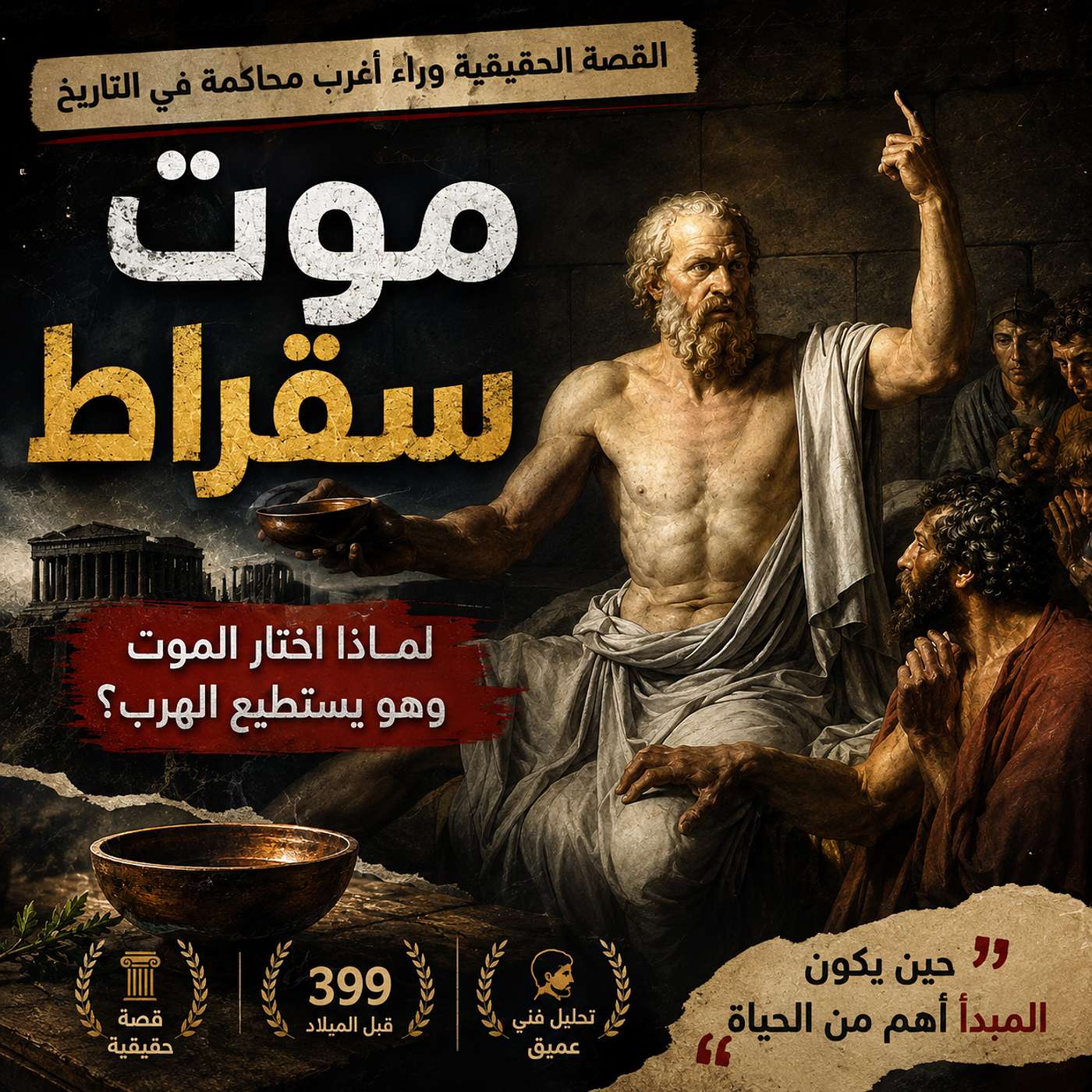 لوحة وقصة || موت سقراط episode artwork