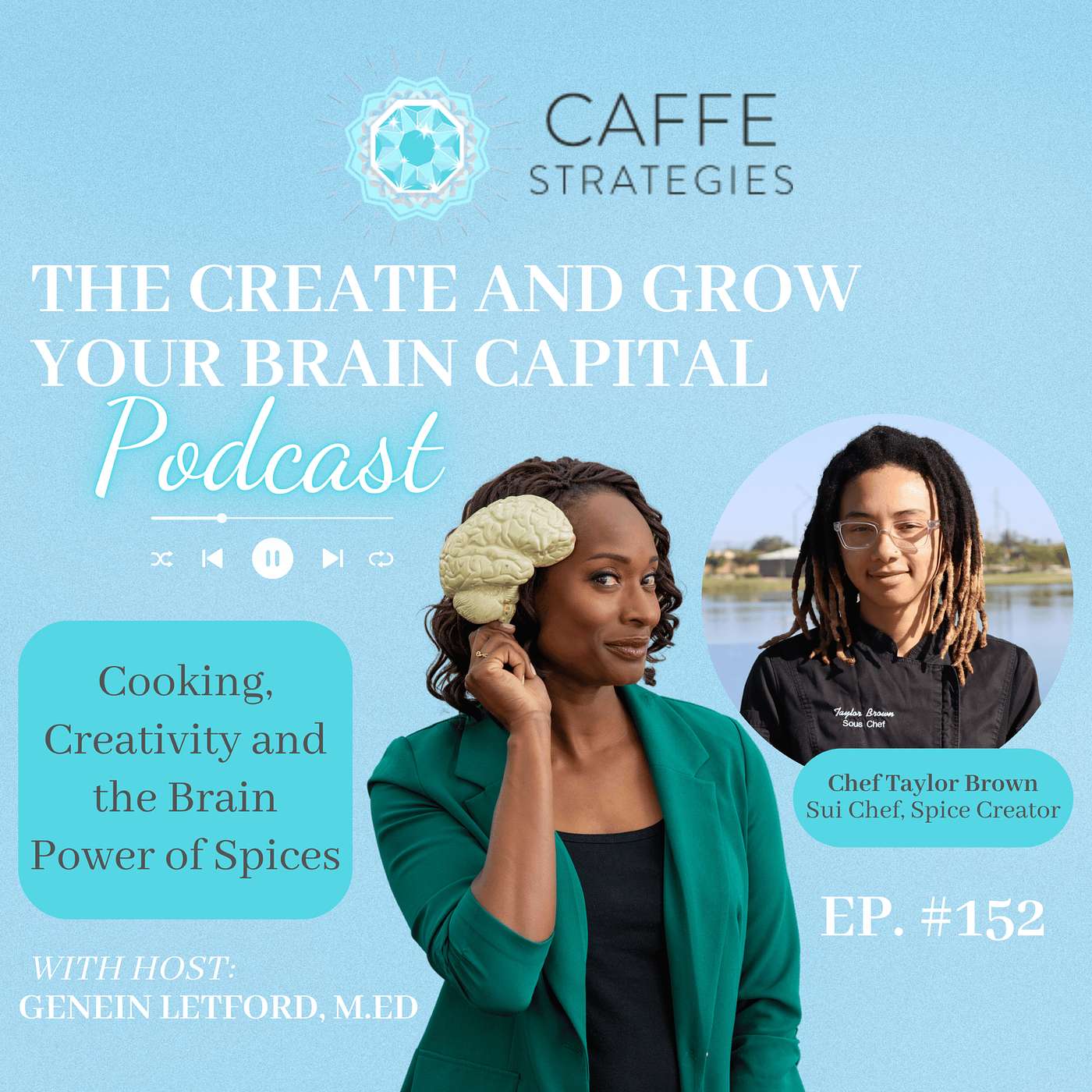 Episode #152 Cooking, Creativity and the Power of Spices on Your Mind with Chef Taylor Brown