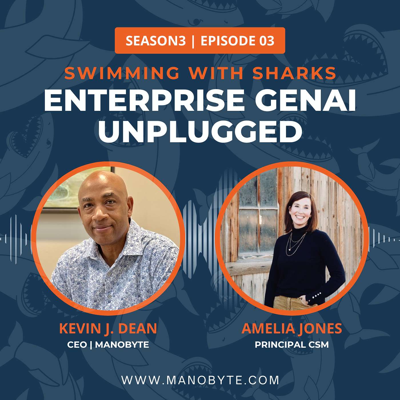 Swimming With Sharks: Enterprise GenAI Unplugged - Swimming With Sharks: Enterprise GenAI Unplugged - S3 Episode 3: Amelia Jones