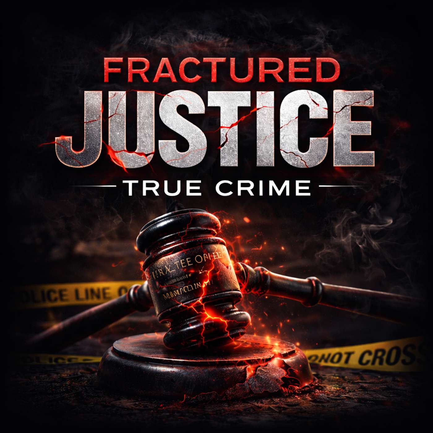 Fractured Justice: True Crime Artwork