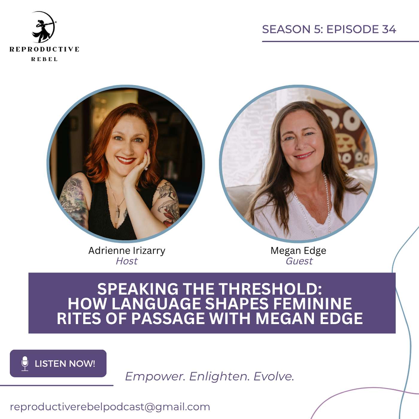 Speaking the Threshold: How Language Shapes Feminine Rites of Passage with Megan Edge episode artwork