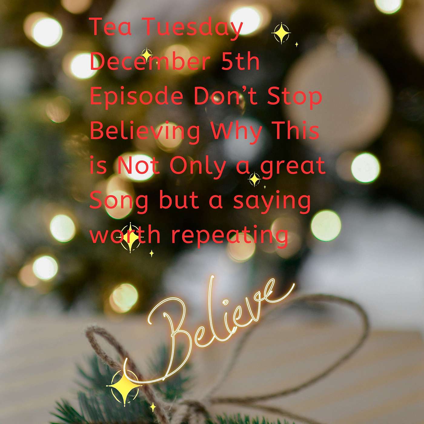 Don't Stop Believing! Why This is Not Only a Great Song But Worth Putting on Repeat episode artwork