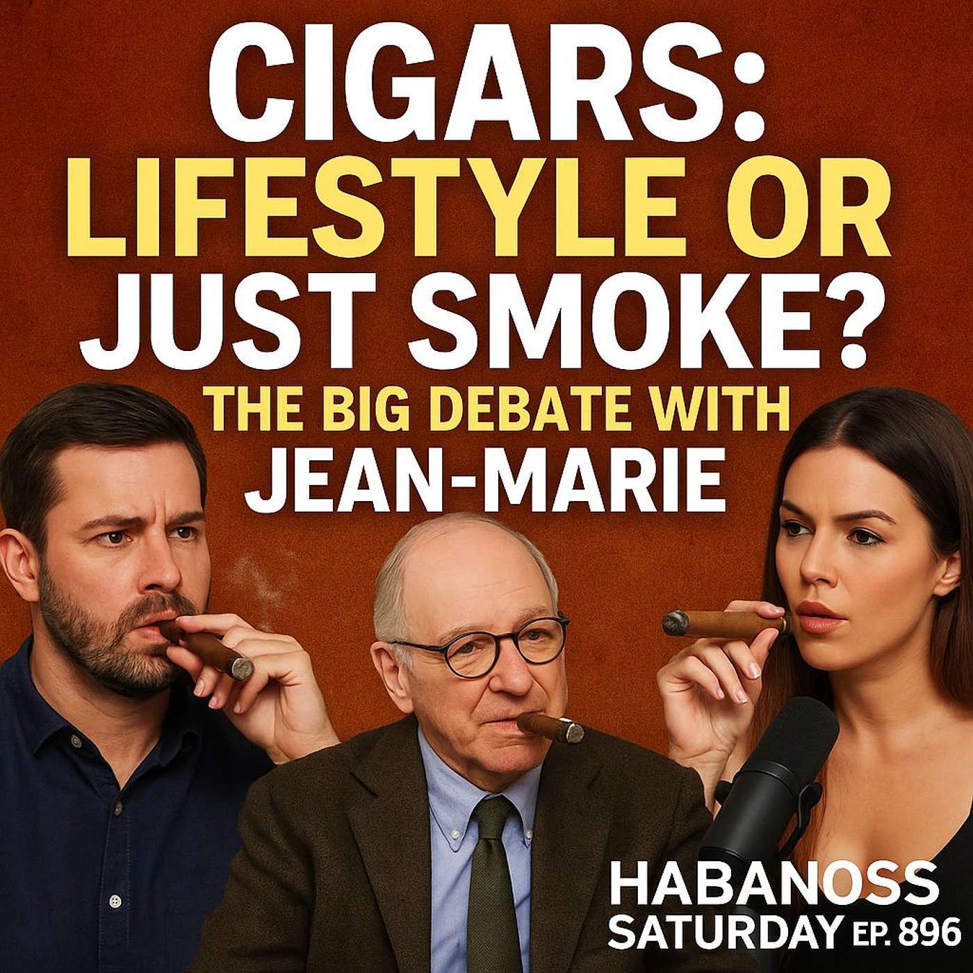 Cigars: Lifestyle or Just Smoke? The Big Debate with Jean-Marie |  Habanos Saturday EP 896 episode artwork