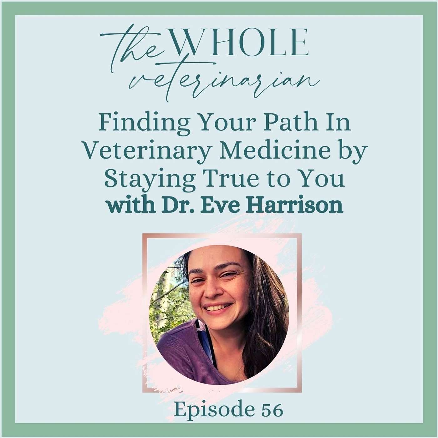 Finding Your Path In Veterinary Medicine by Staying True to You with Dr. Eve Harrison