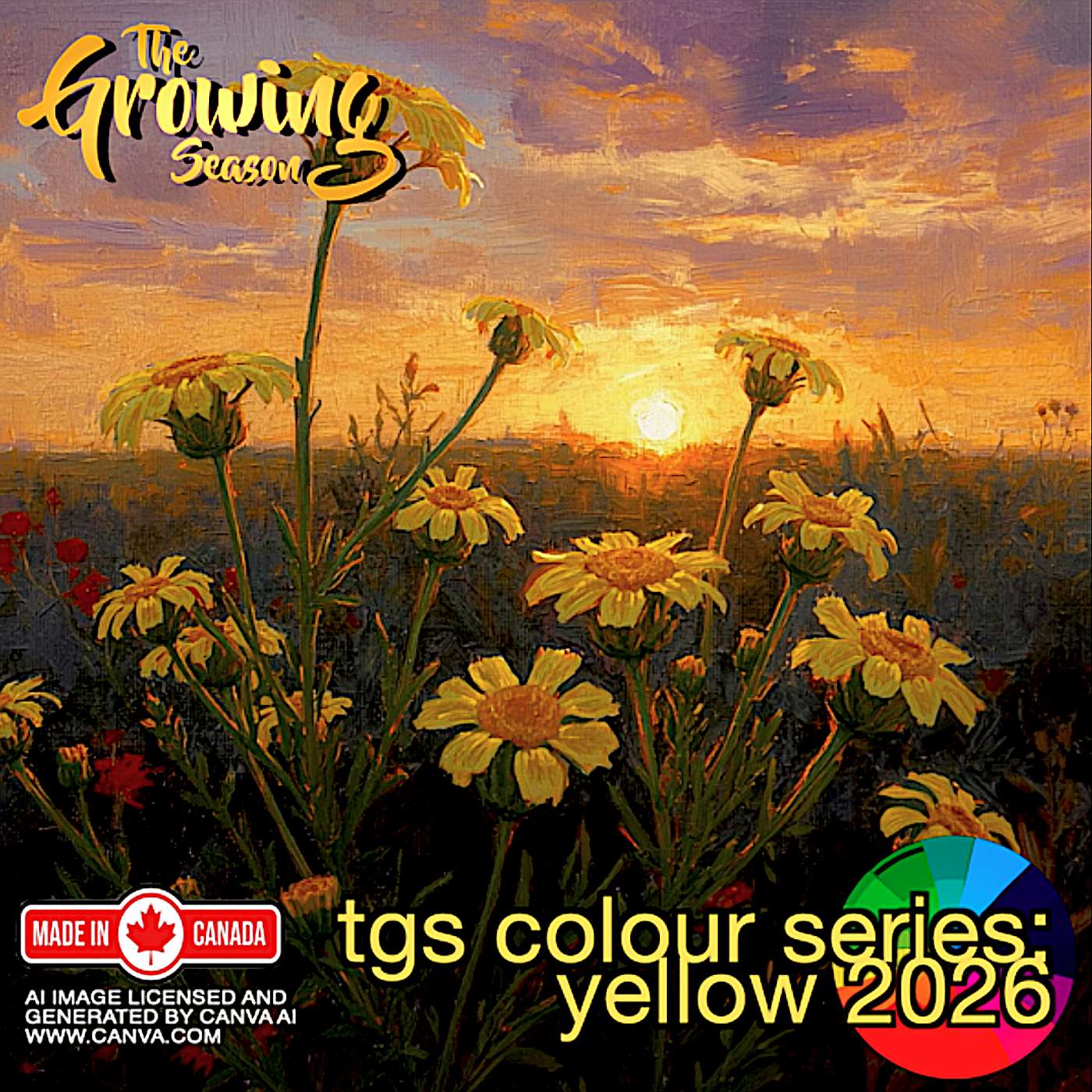 The Growing Season, June 6, 2026 - TGS Colour Series: Yellow 2026