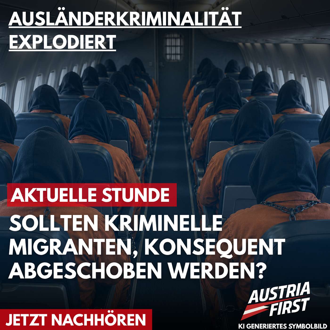 Ausländerkriminalität explodiert: Sollten kriminelle Migranten konsequent abgeschoben werden? episode artwork