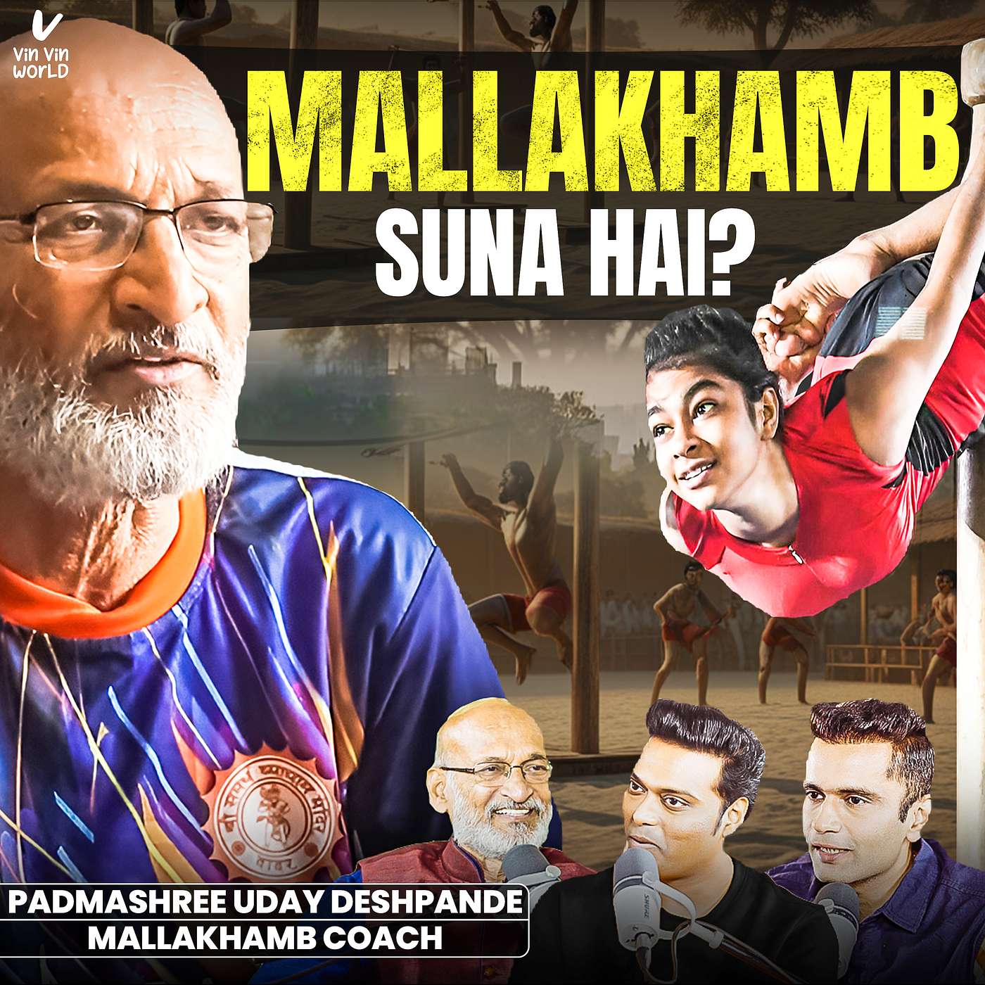 Ep 13: Mallakhamb: Sport or Exercise? What is Pole, Rope & Hanging Mallakhamb? Most Toughest Sport? episode artwork