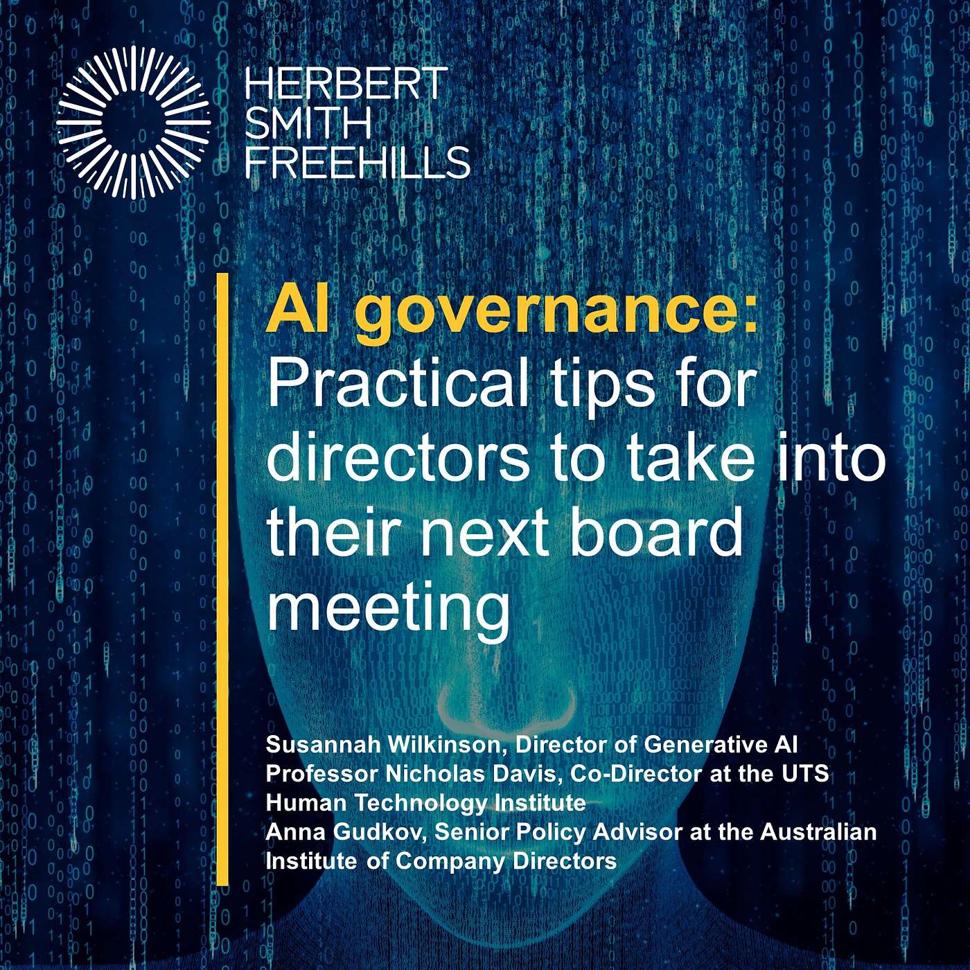 AI governance: Practical tips for directors to take into their next board meeting episode artwork