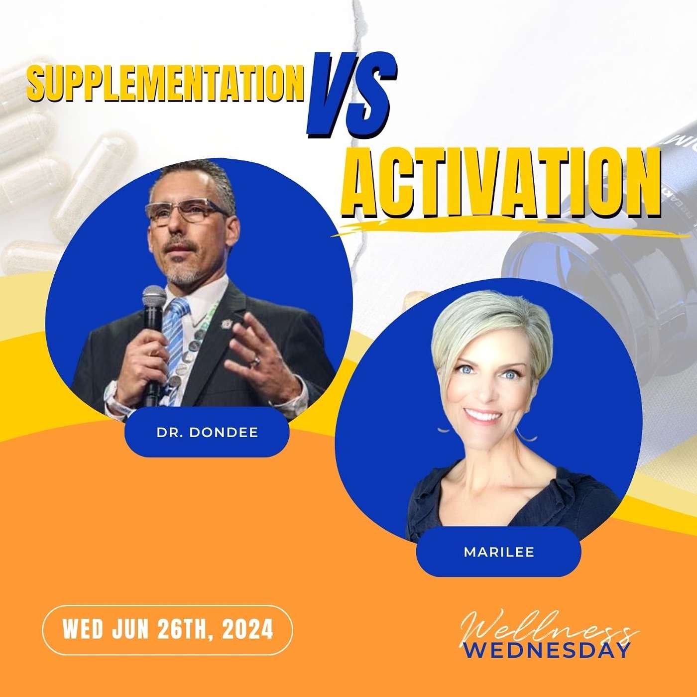 Supplementation vs Activation Supplementation vs Activation