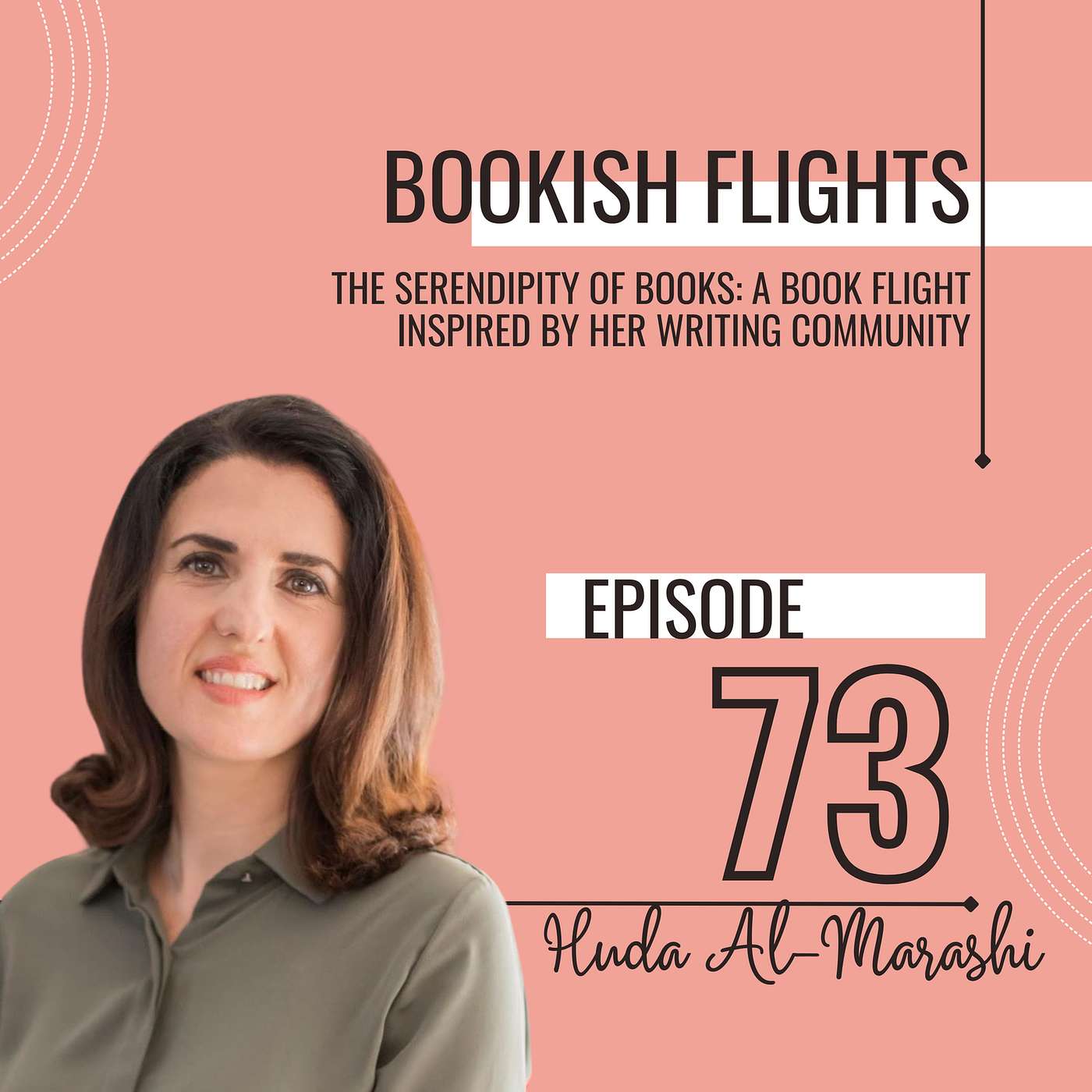 The Serendipity of Books: A Book Flight Inspired by her Writing Community with Author Huda Al-Marashi (E73)