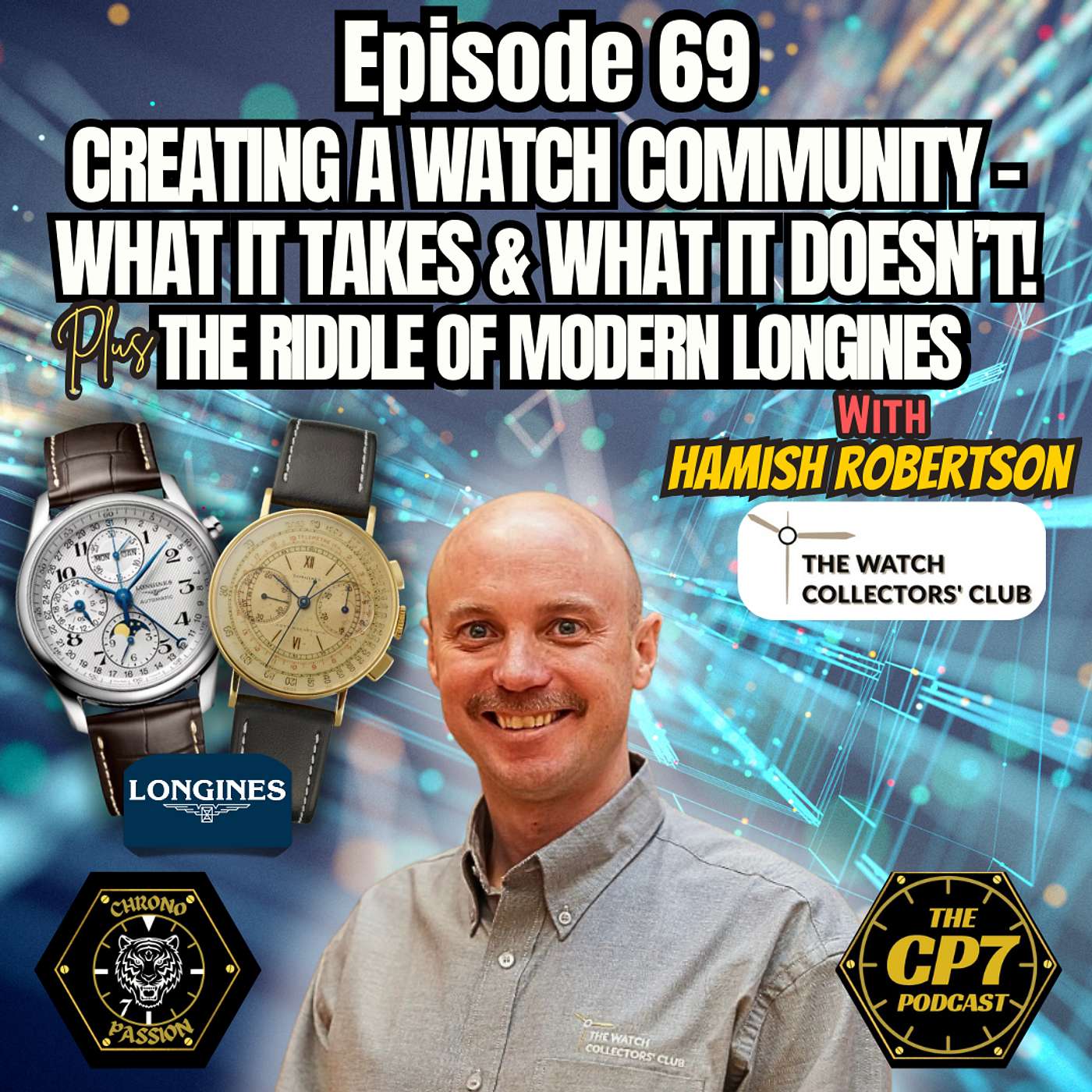Ep #69: Creating A Watch Community - What It Takes & What It Doesn’t! Plus The Riddle Of Modern Longines with Hamish Roberson from The Watch Collector’s Club Ep #69: Creating A Watch Community - What It Takes & What It Doesn’t! Plus The Riddle Of Modern Longines with Hamish Roberson from The Watch Collector’s Club