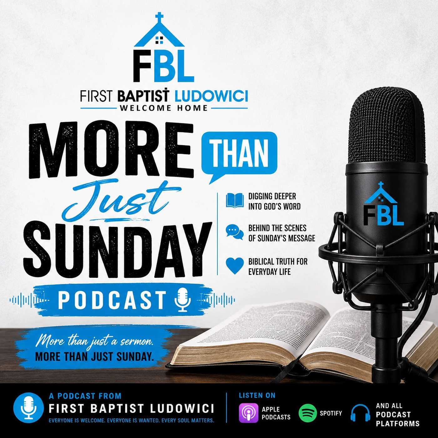 More Than Just Sunday podcast artwork