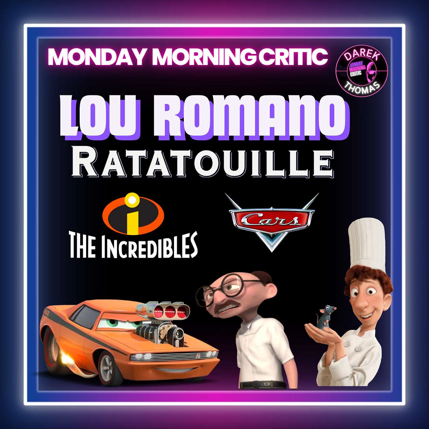 cover of episode (Episode 444) "Ratatouille" Actor: Lou Romano. (Alfredo Linguini).