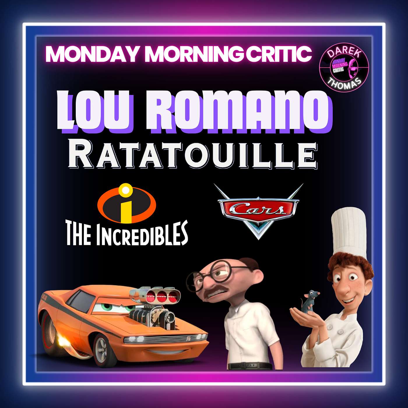 (Episode 444) "Ratatouille" Actor: Lou Romano. (Alfredo Linguini).