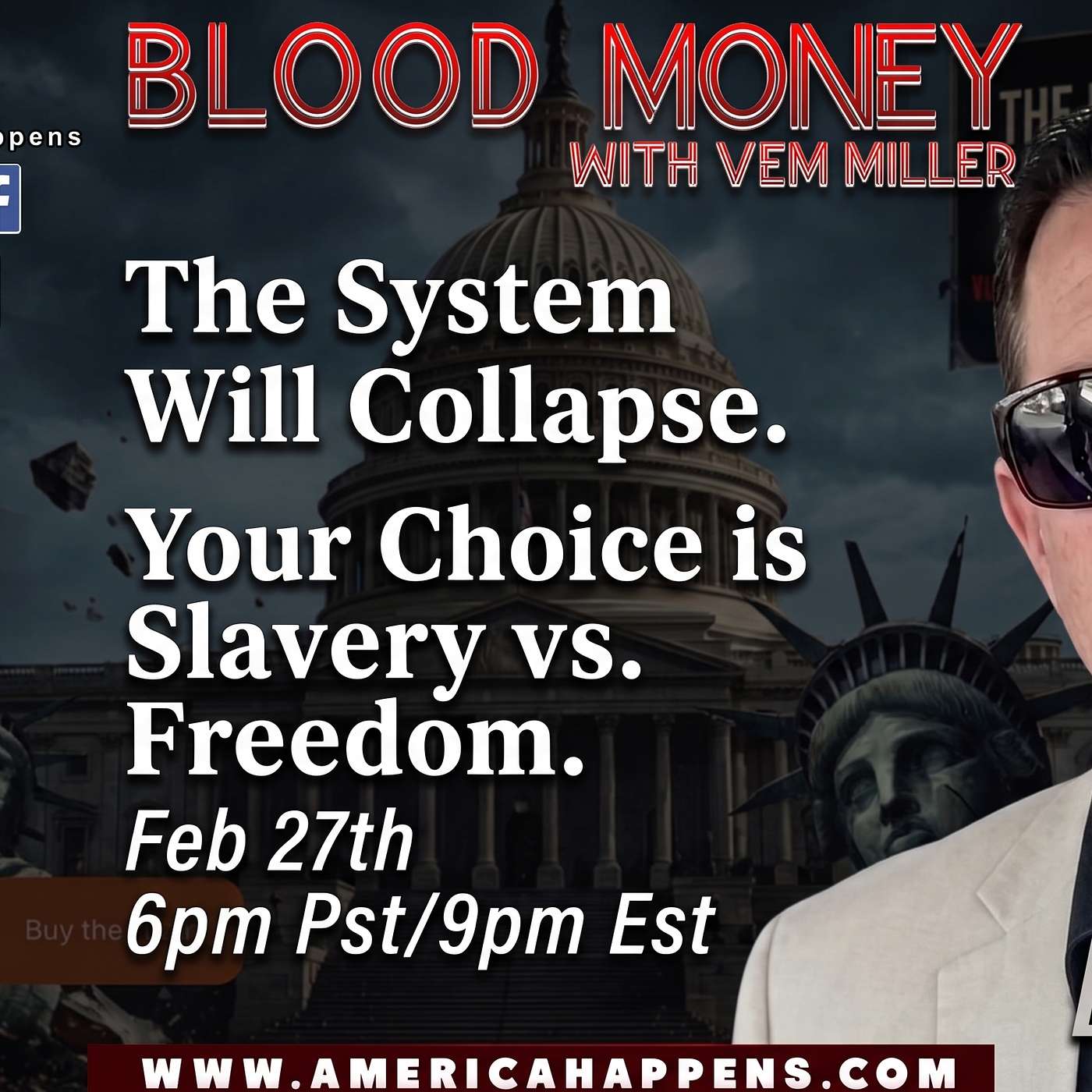 The System Will Collapse. Your Choice Is Freedom vs. Slavery - Blood Money eps 48 episode artwork