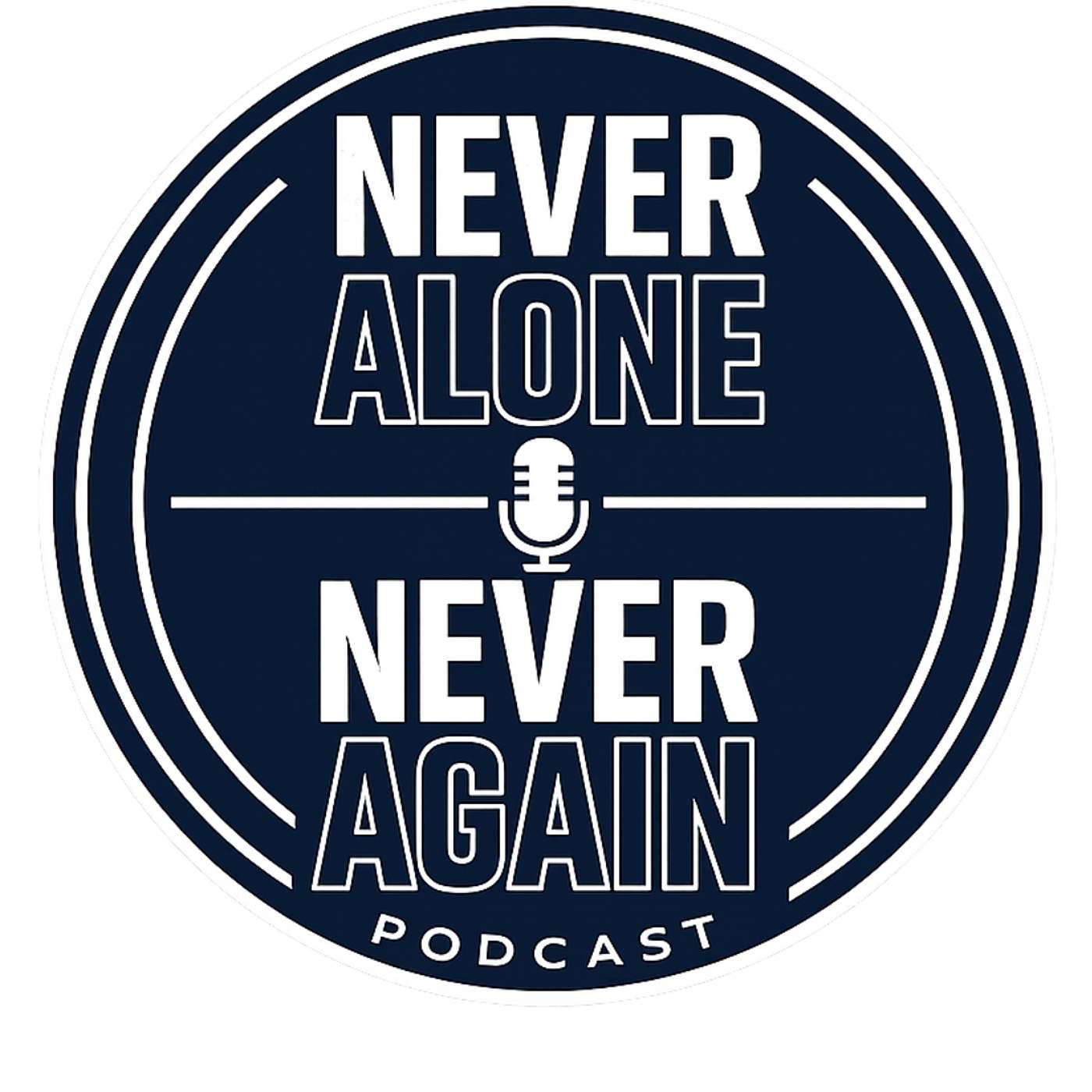 Never Alone, Never Again Podcast podcast artwork