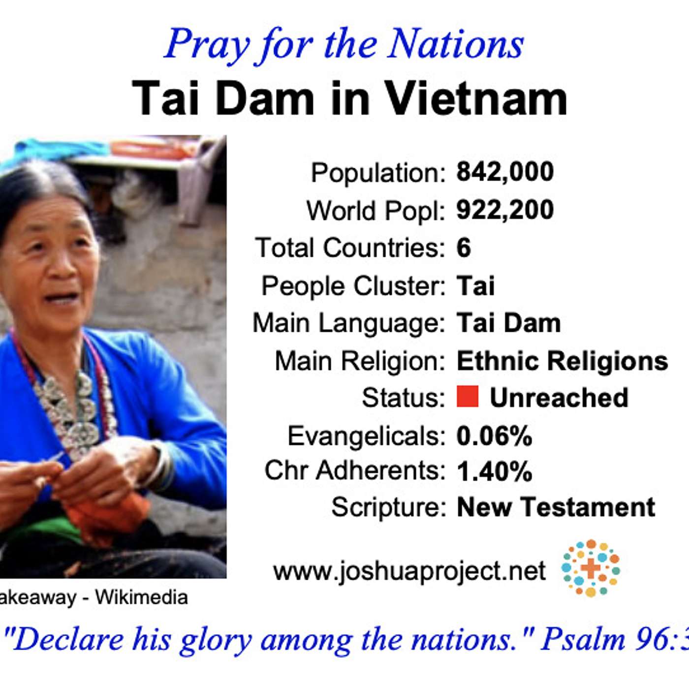 modlitby za NZES - Tai Dam vo Vietname episode artwork