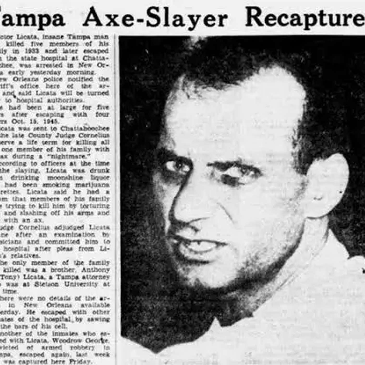 Victor Licata, Reefer Madness, and exploring the infamous "Ybor Tunnels"