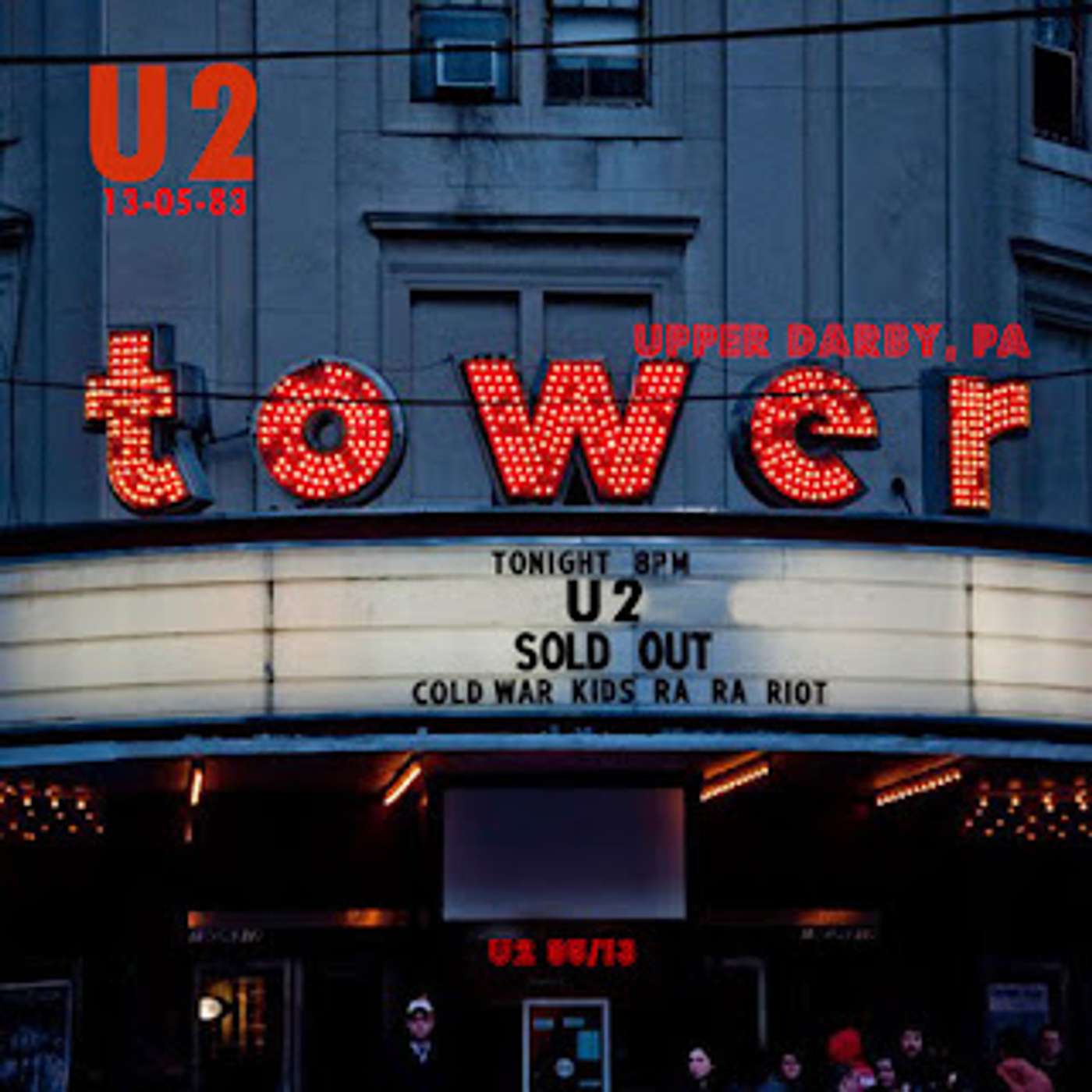 U2 in the early days! Live at the Tower Theater - May 13, 1983