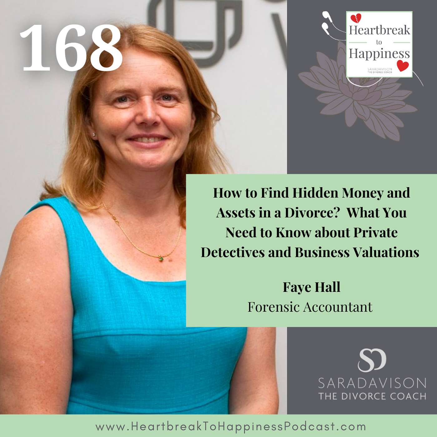 How to Find Hidden Money and Assets in a Divorce?  What You Need to Know about Private Detectives and Business Valuations with Forensic Accountant Faye Hall