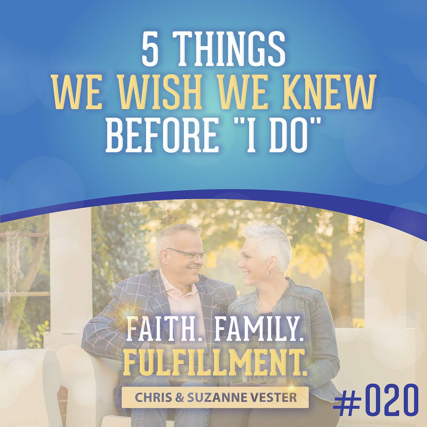 Faith. Family. Fulfillment.