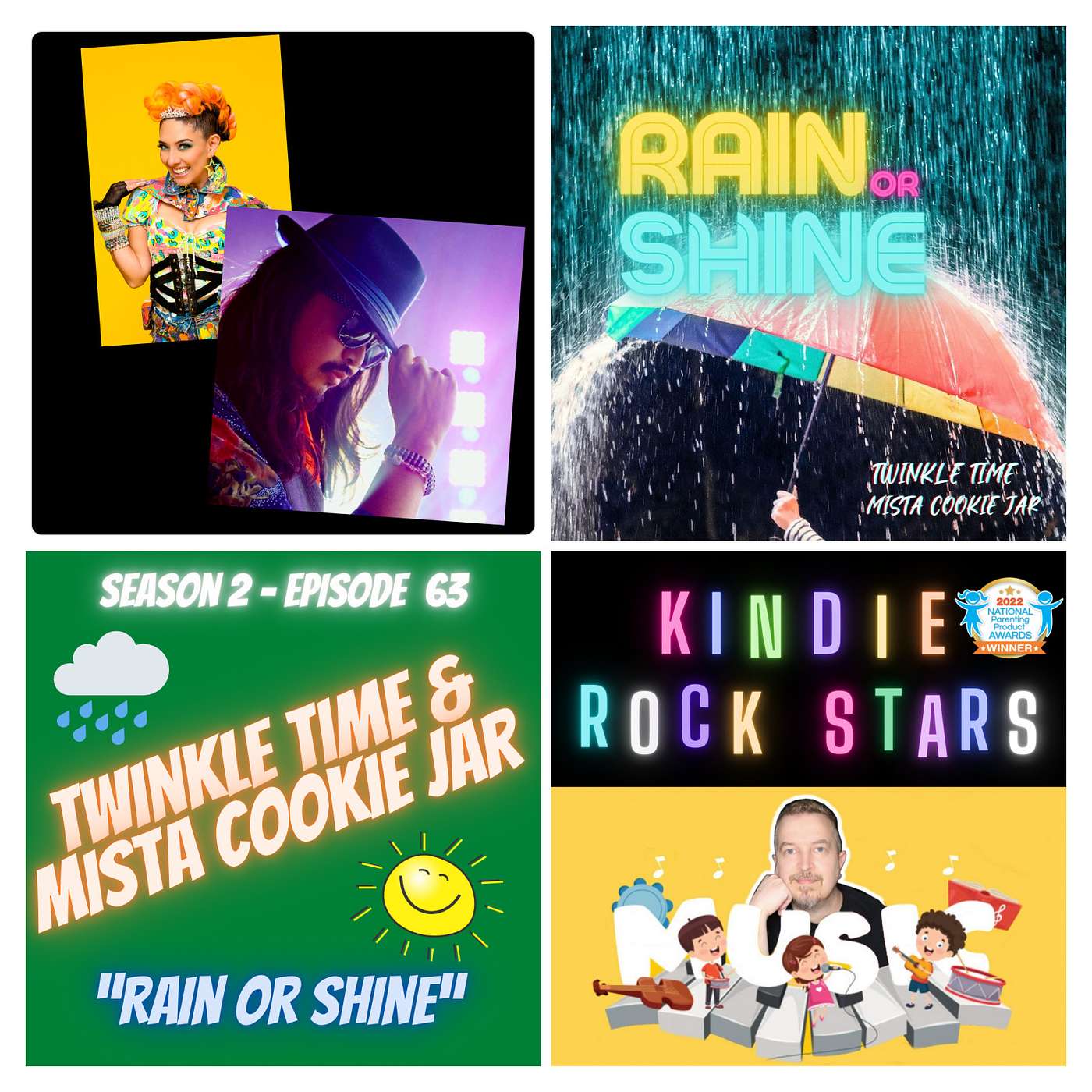 Season 2 Ep 63 - TWINKLE TIME & MISTA COOKIE JAR - Rain or Shine