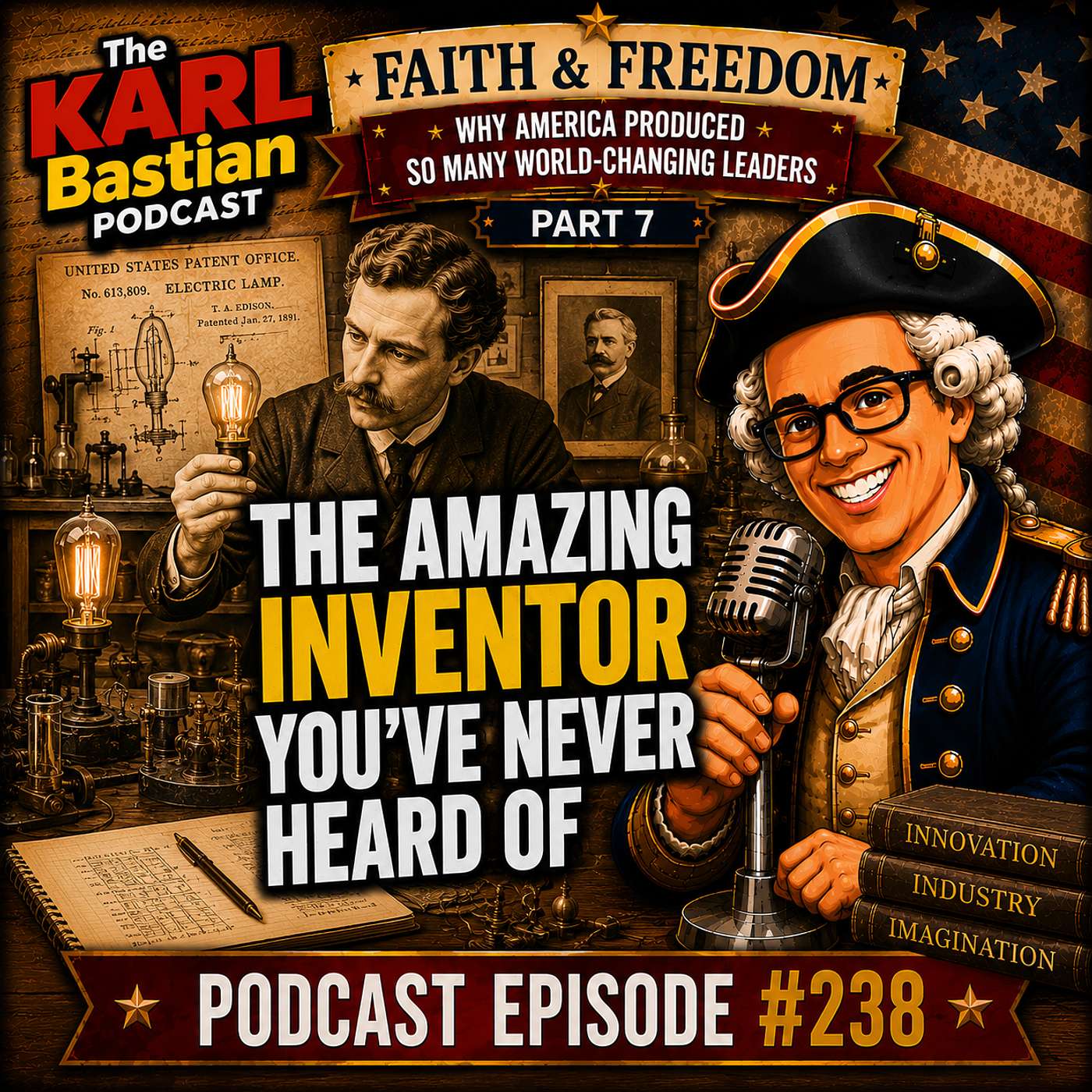 The Inventor No One Has Heard Of! | Faith & Freedom #7 | Karl Bastian Podcast #238 episode artwork