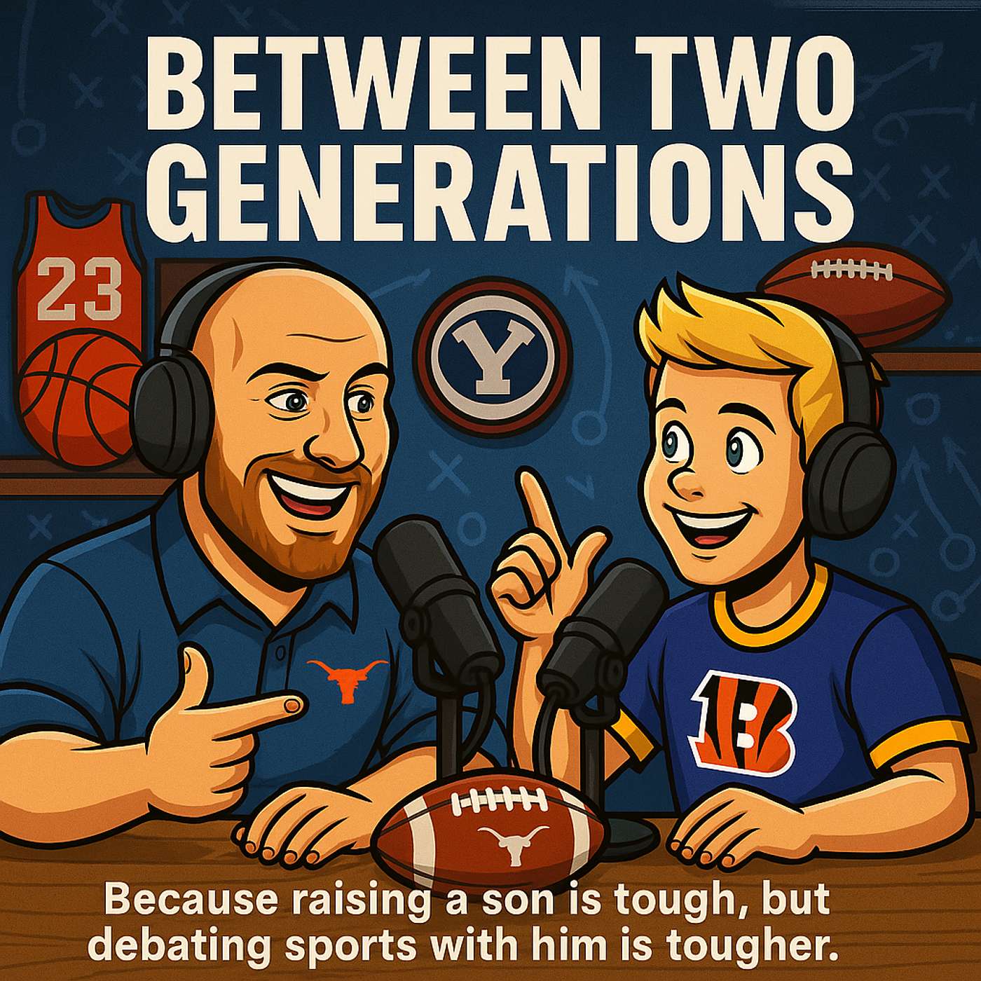 Between Two Generations: A Father-Son Sportscast