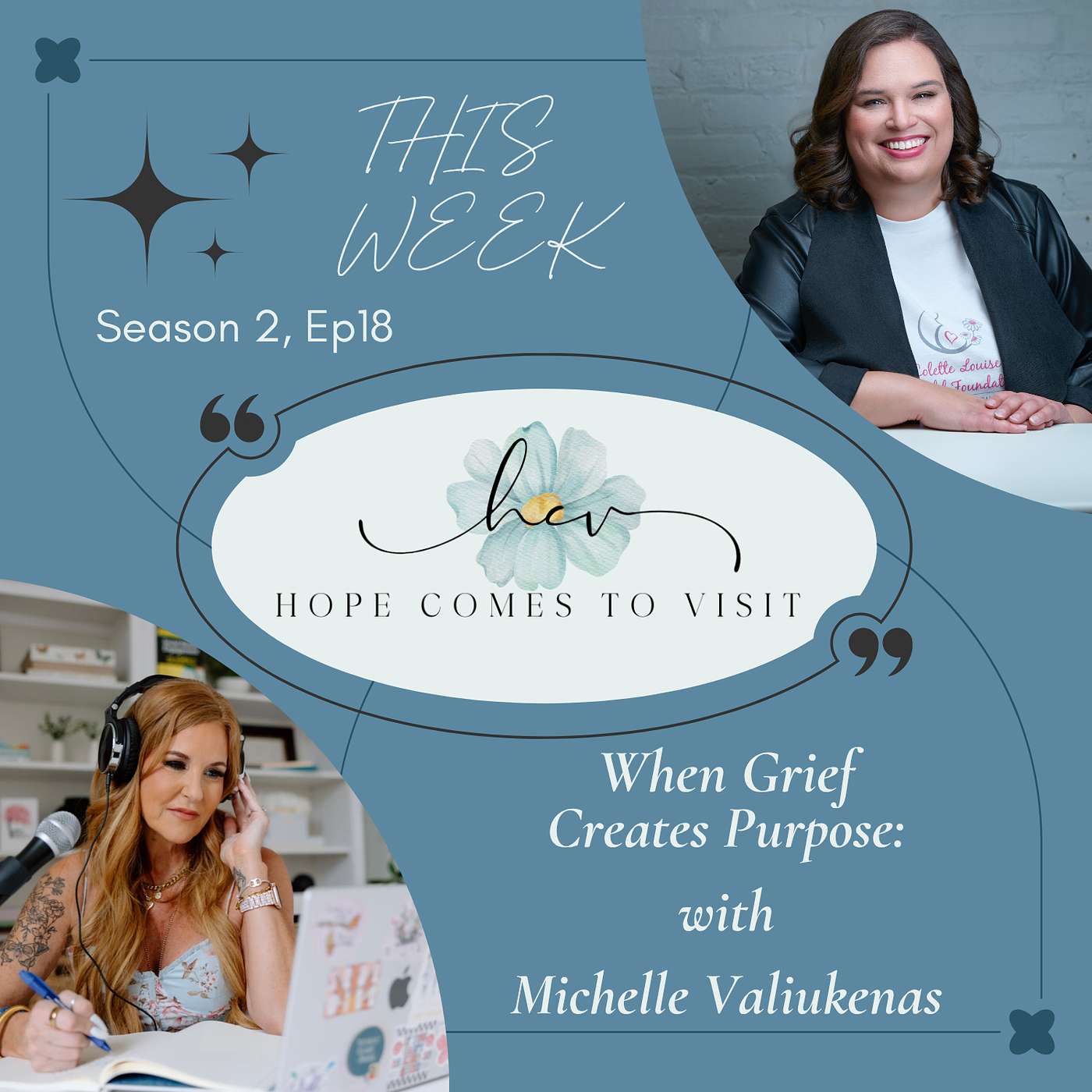 When Grief Creates Purpose | Michelle Valiukenas on Pregnancy Loss, NICU Life & Hope episode artwork