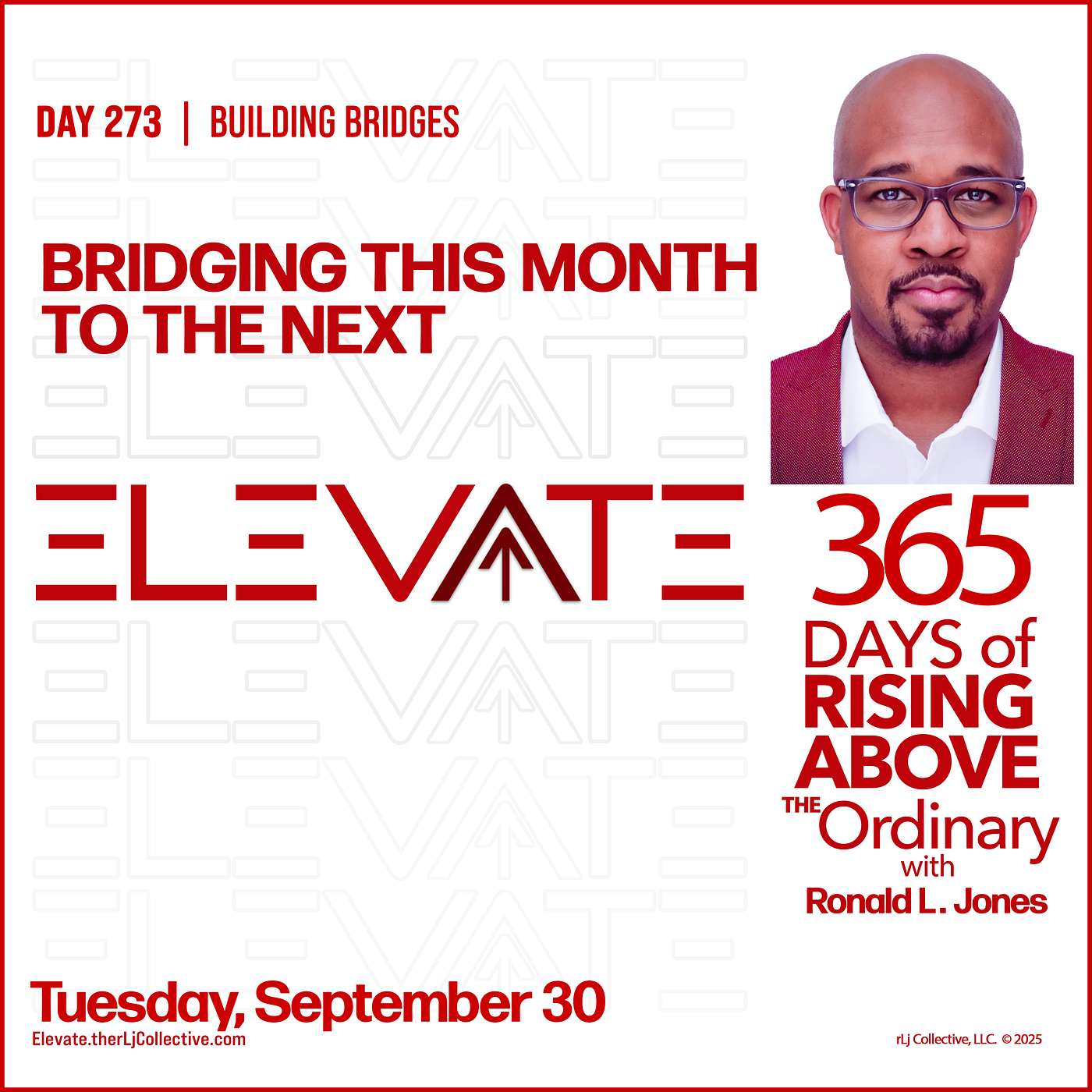 Day 273: Bridging This Month to the Next