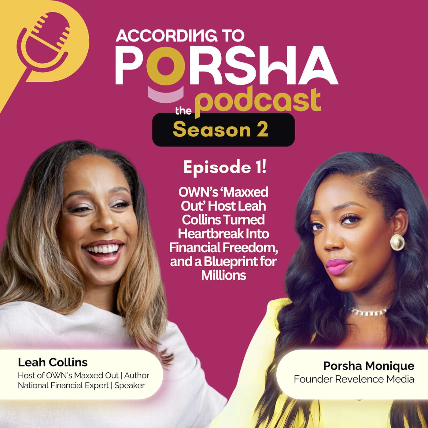 Black History, Bold Moves, Big Grammys & 'Maxxed Out' Money Talks w/ Leah Collins | Episode 1 | Season 2 episode artwork