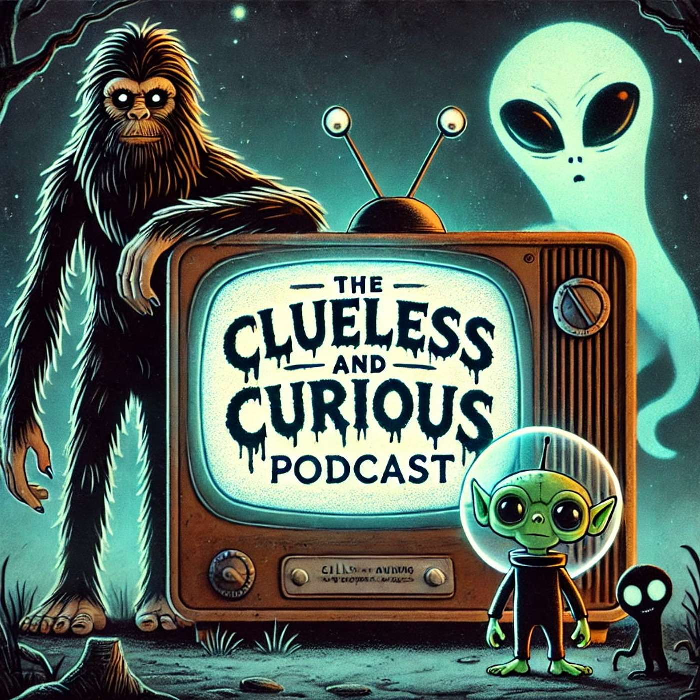 Clueless & Curious podcast artwork
