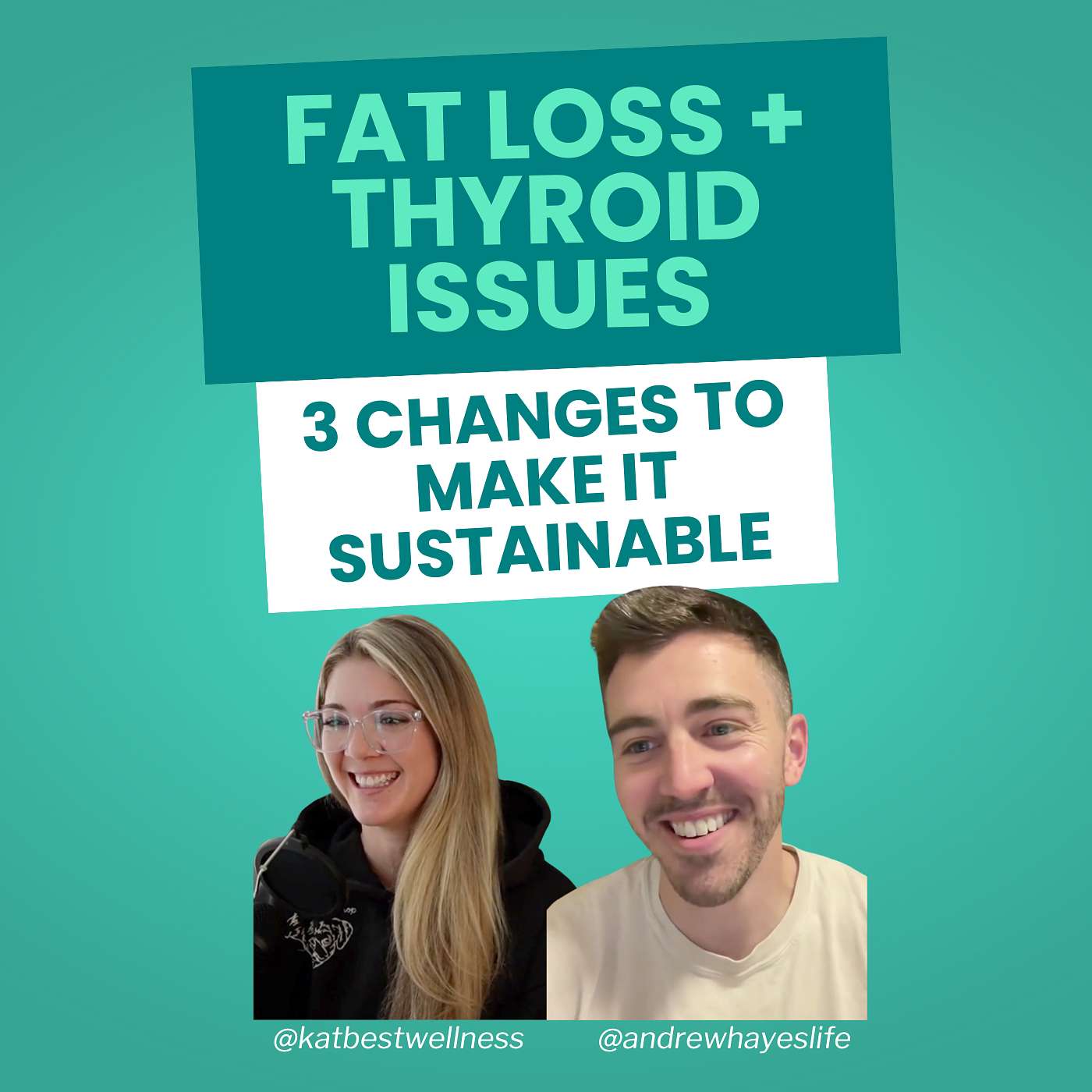Why Fat Loss Feels Harder With Thyroid Issues l Ep 72 episode artwork