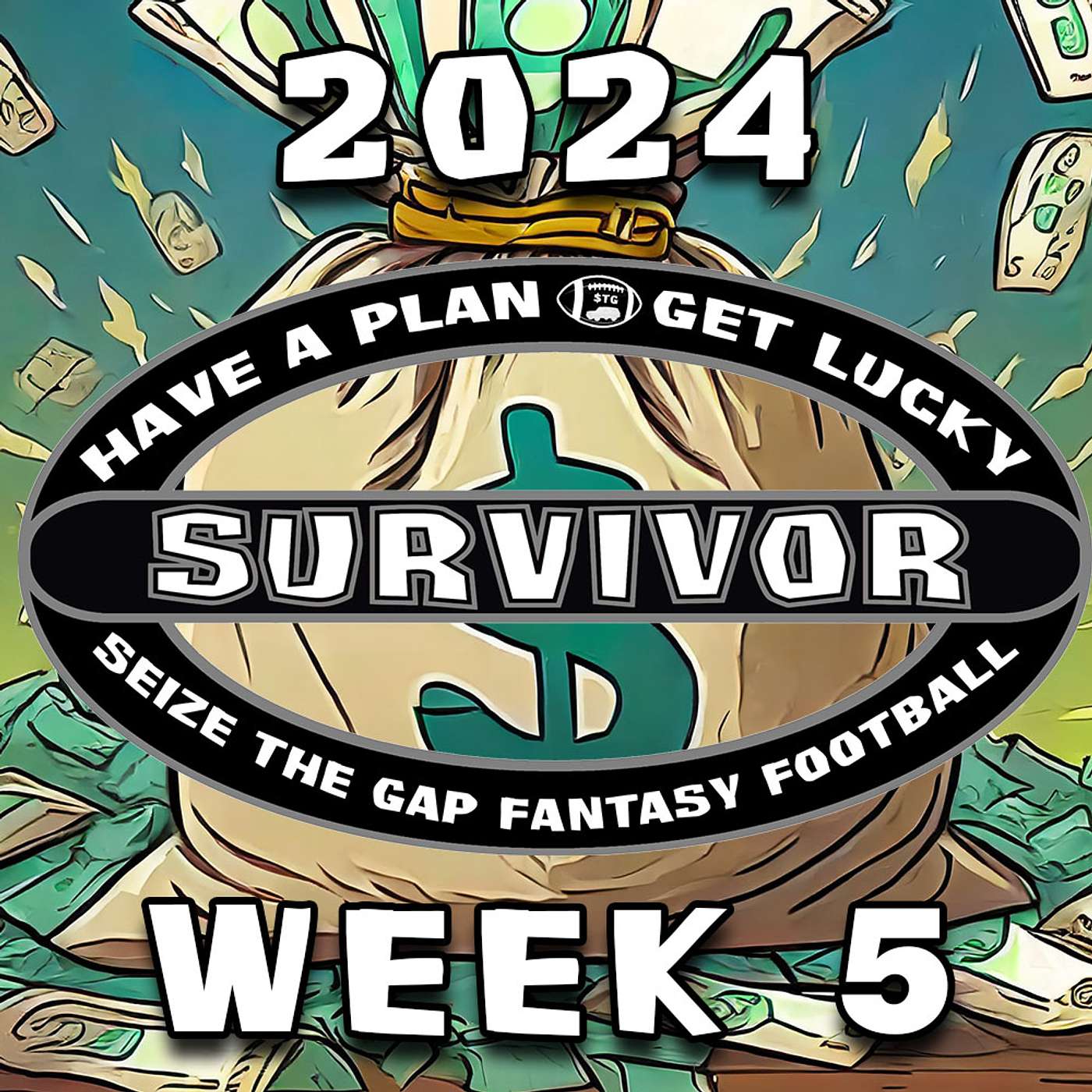 NFL Survivor 2024: Week 5 Survivor & Eliminator Contest Picks & Strategy: from Seize the Gap FF episode artwork
