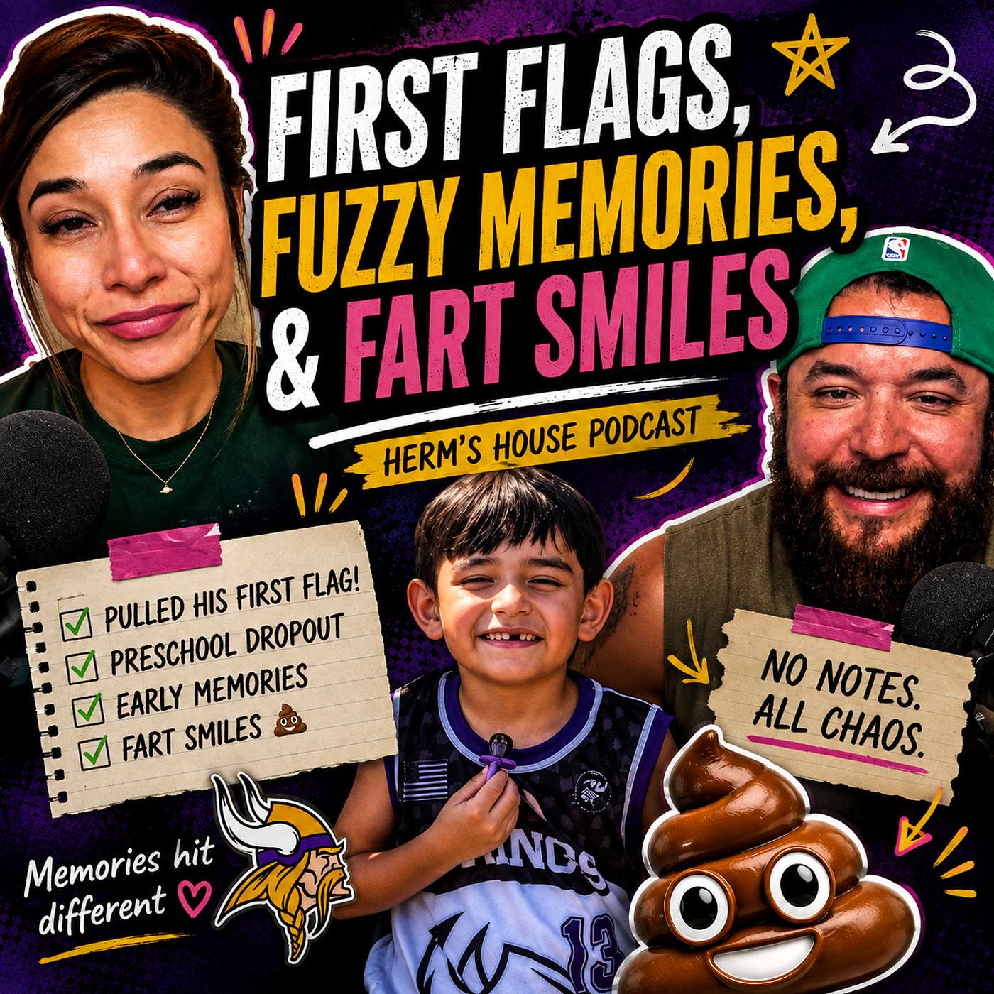 First Flags, Fuzzy Memories, & Fart Smiles episode artwork