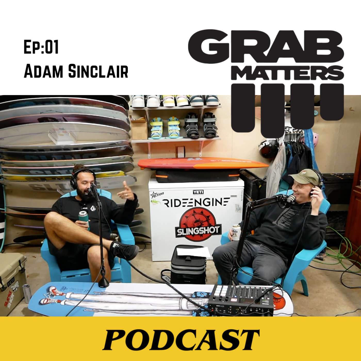 Grab Matters Podcast - Adam Sinclair | The Grab Matters Podcast - Episode 1