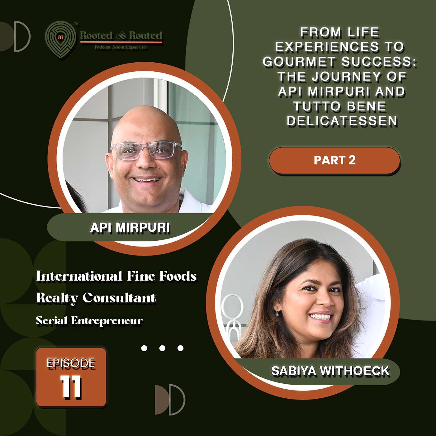 Rooted and Routed Podcast - Bridging the Gap: Serving Expat and Local Tastes in INDIA | API MIRPURI | Part 2