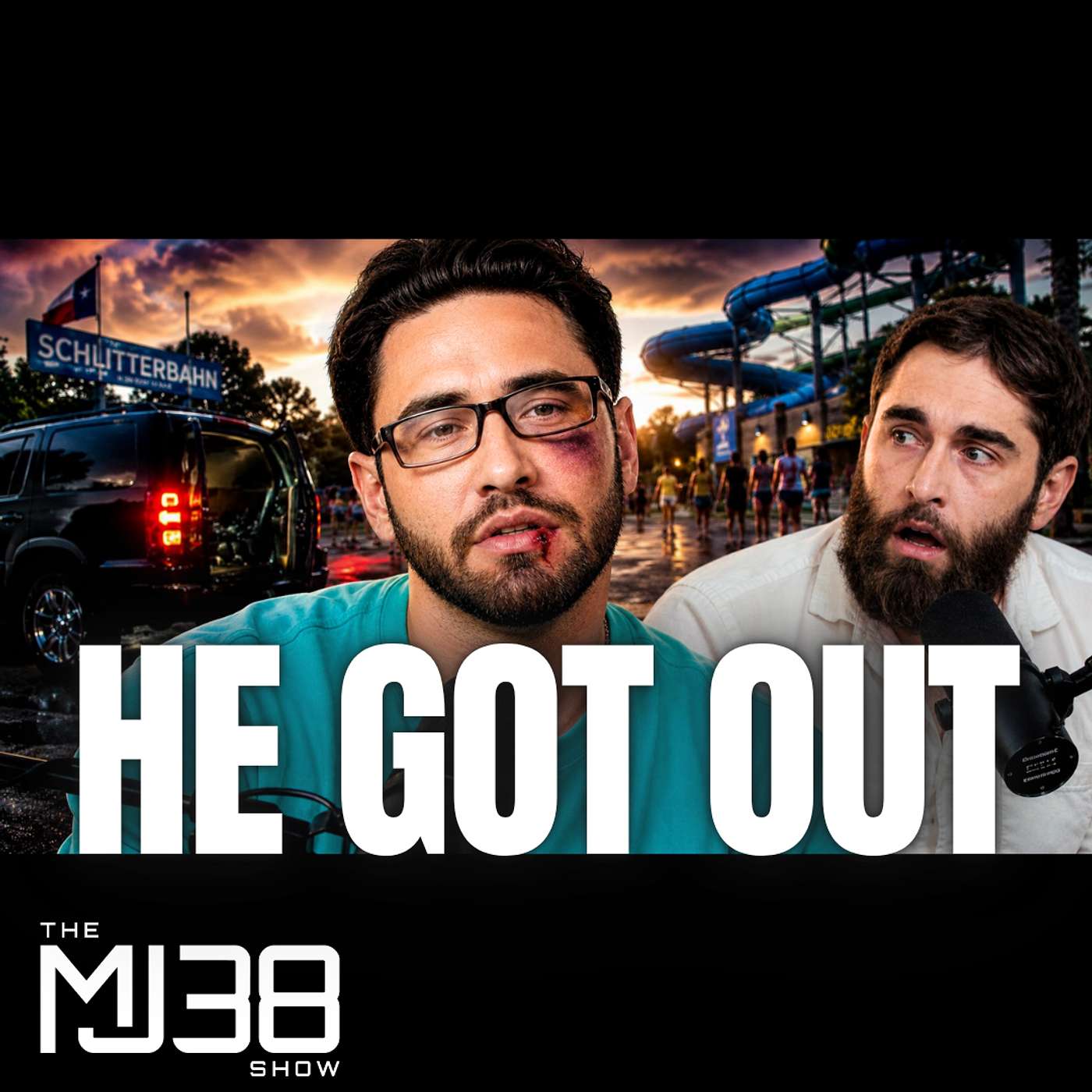 A Stranger Tried To FIGHT ME At Schlitterbahn | The MJ38 Show #142 episode artwork