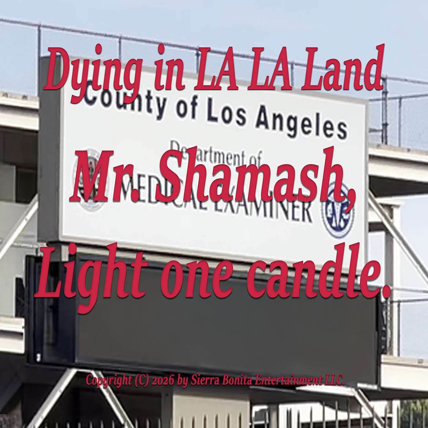 "Mr Shamash light one Candle". episode artwork